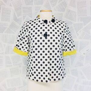 J Crew Polka-dot San Telmo Blazer Jacket Size 4